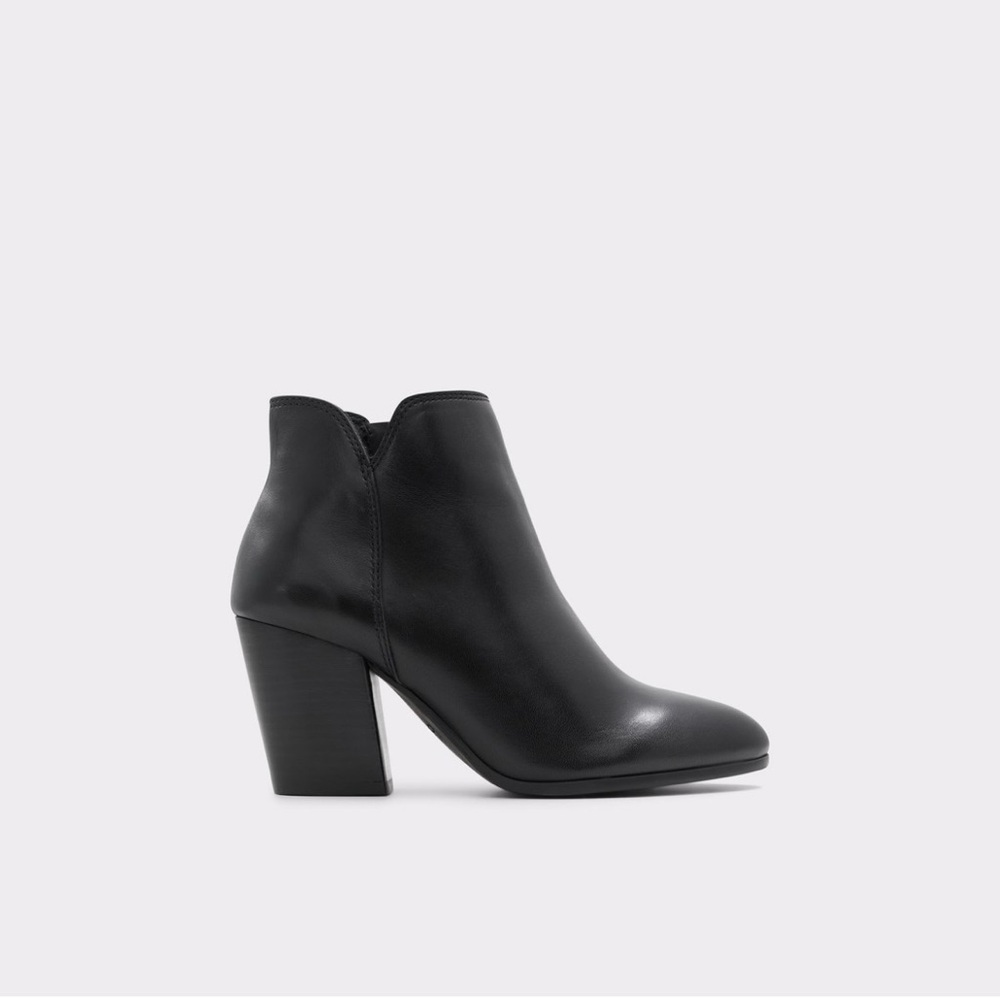 ALDO Blanka Black Women’s Ankle Heel Boots